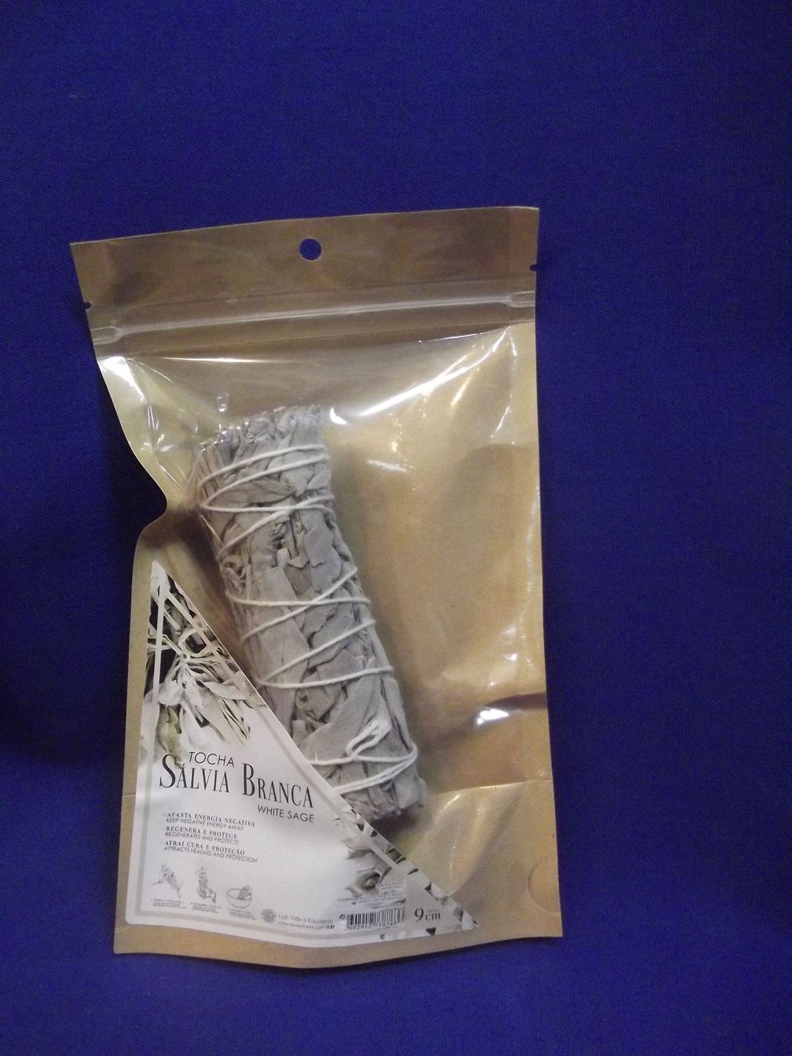 Bâton de fumigation sauge blanche 10 cm