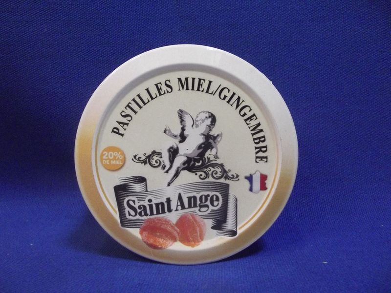 Pastilles miel gingembre
