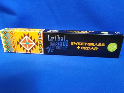 Bâtons d'encens tribal soul foin d'odeur et cèdre