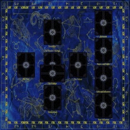Tissu constellation