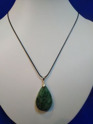 Collier aventurine verte