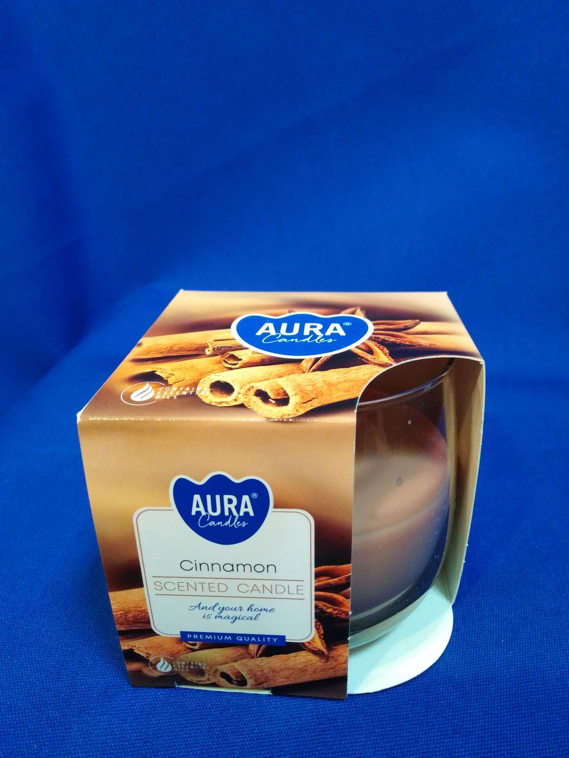 Bougie parfumée à la cannelle