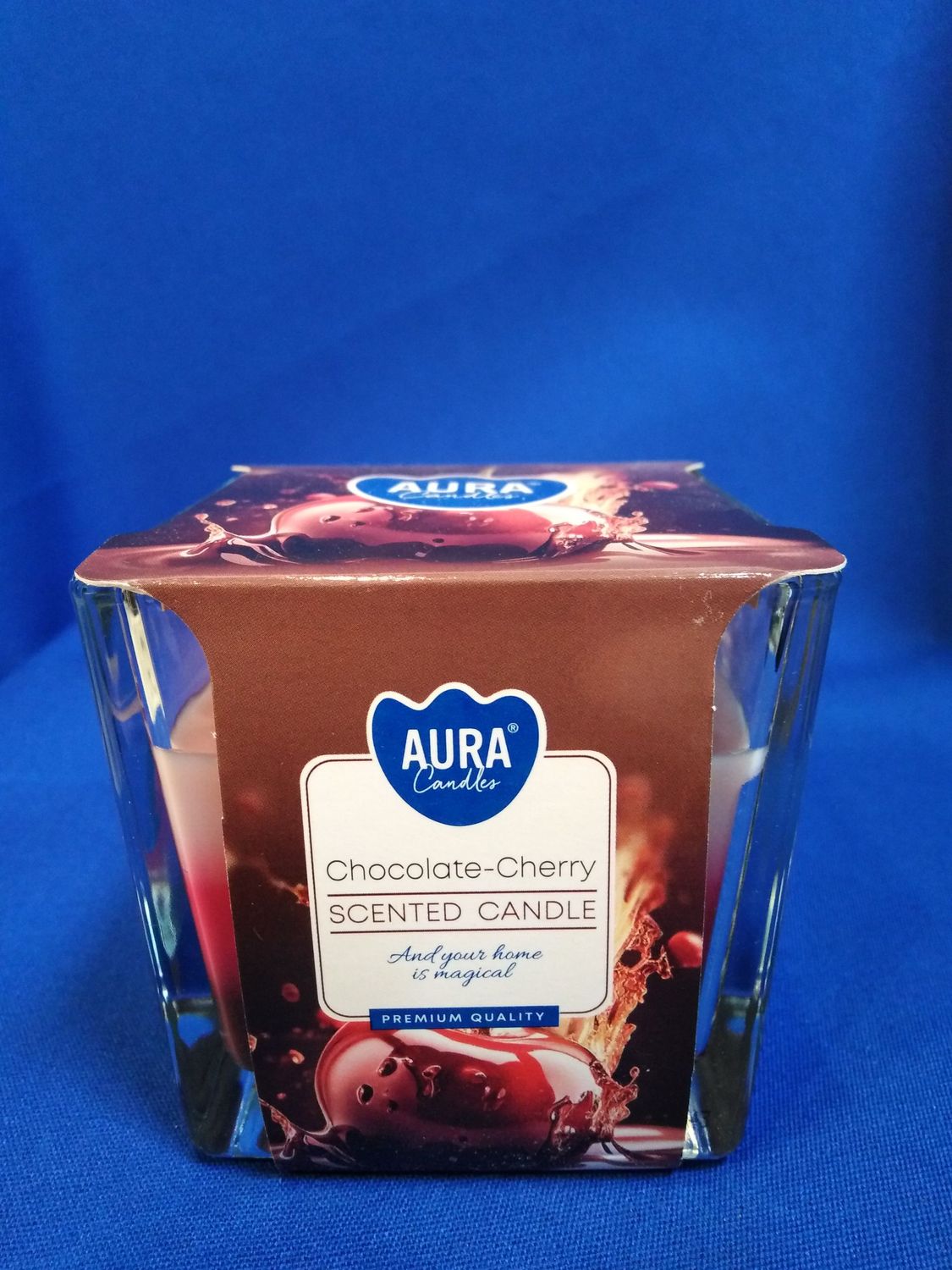 Bougie parfumée chocolat cerise
