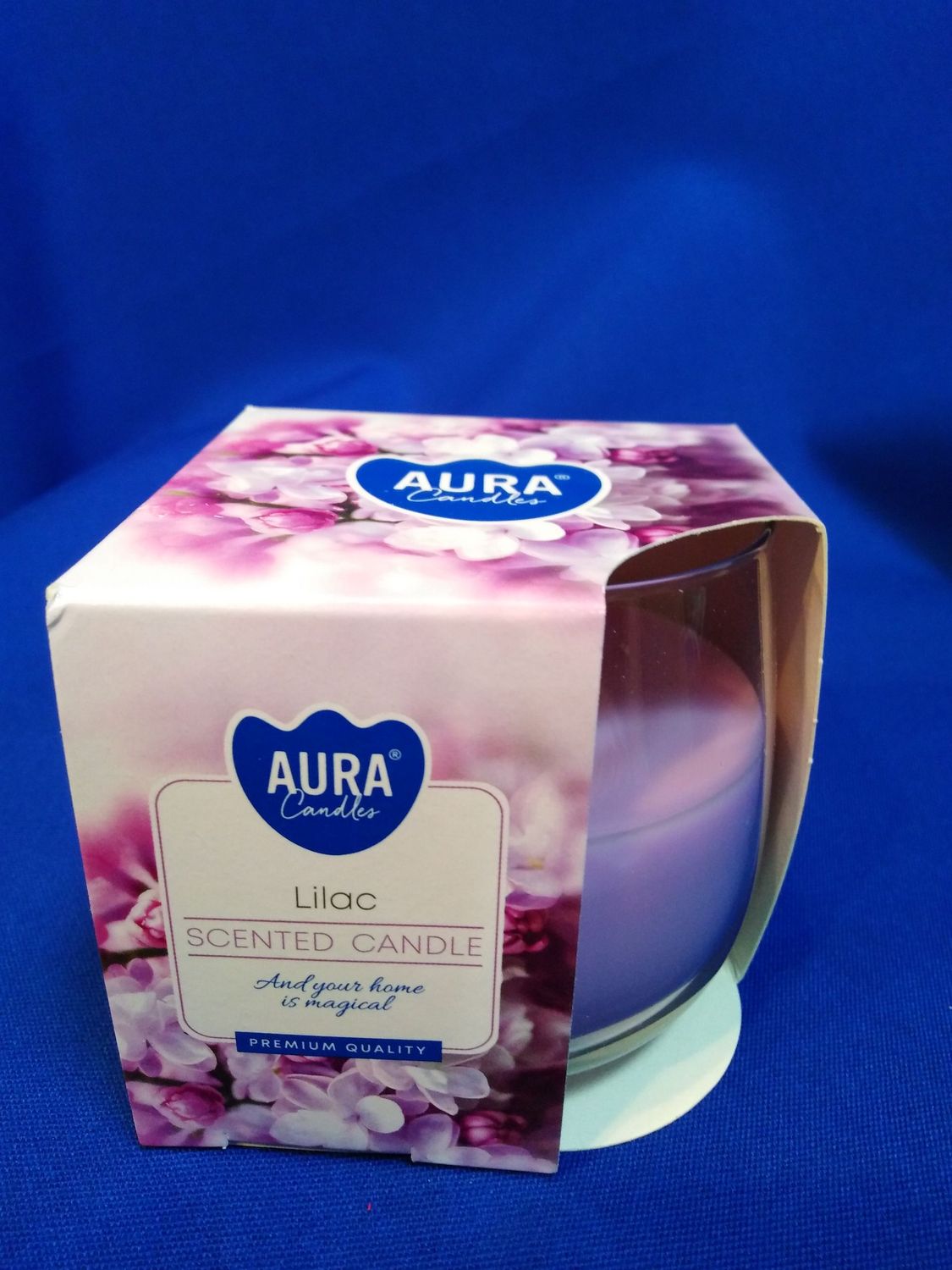 Bougie parfumée au  lilas
