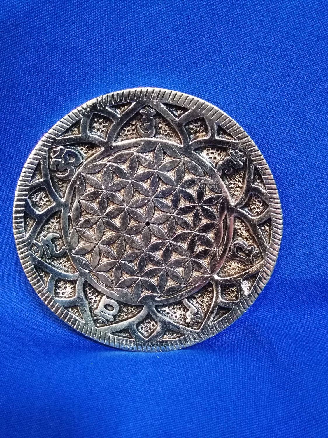 Porte encens fleur de vie