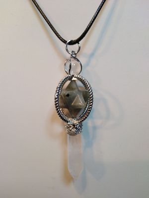 Pendentif merbaka labradorite