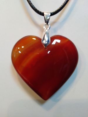 Pendentif cornaline