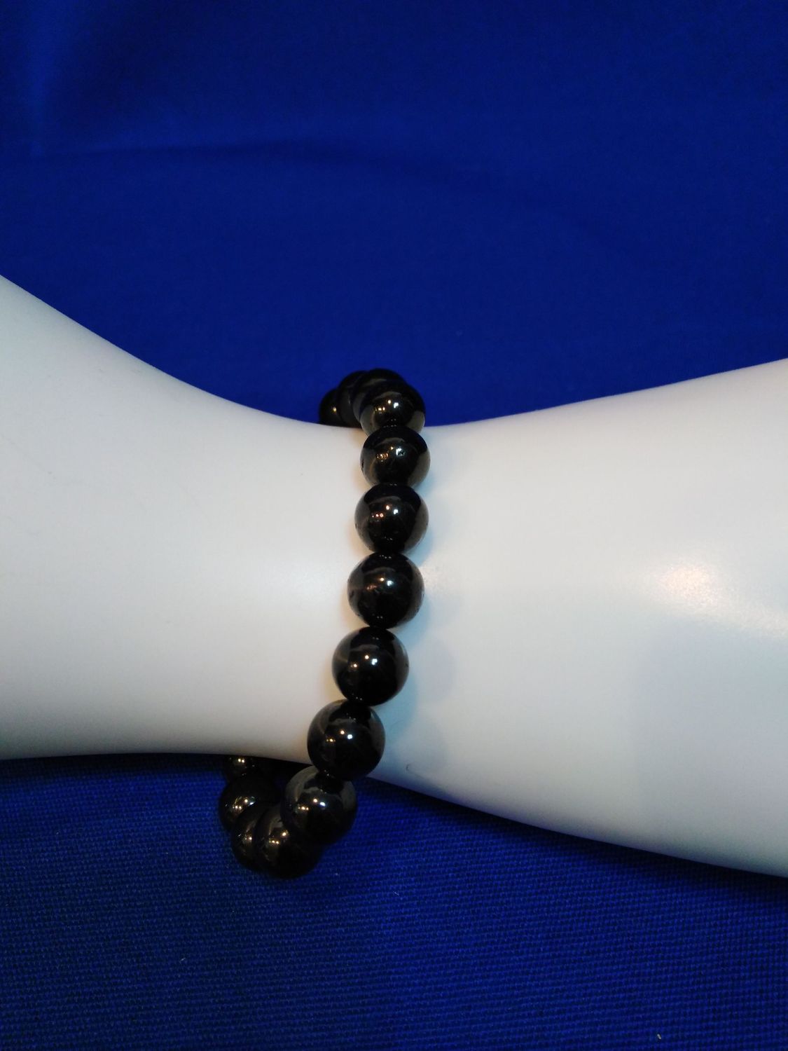Bracelet jais 8 mm