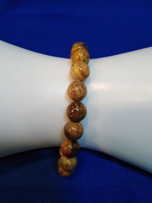 Bracelet jaspe paysage