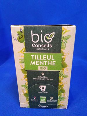Infusion tilleul menthe