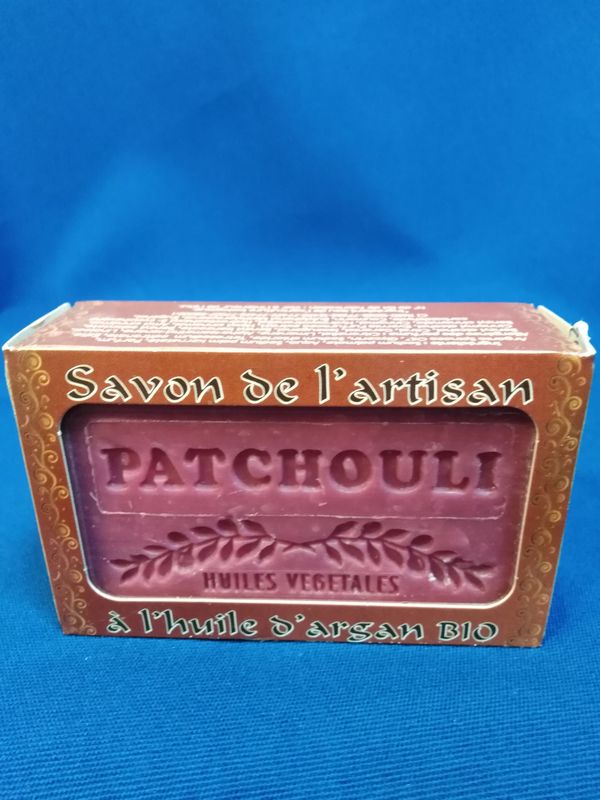 Savon parfumé au patchouli (argan)