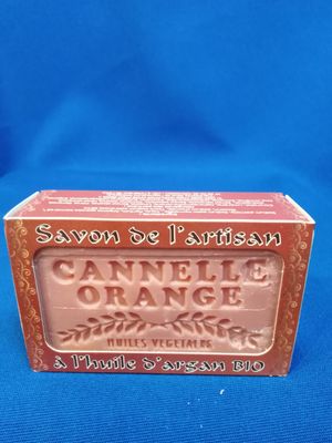 Savon parfumé à la cannelle et à l'orange (argan)