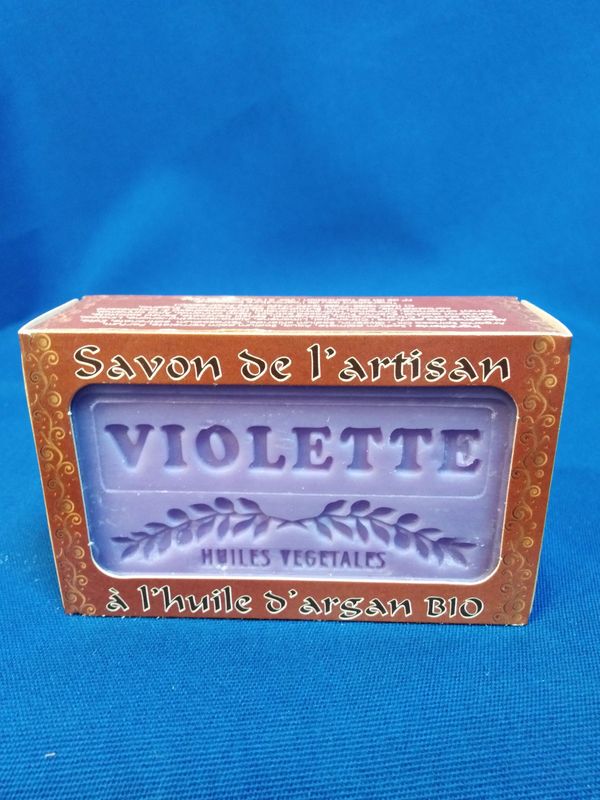 Savon parfumé à la violette (argan)