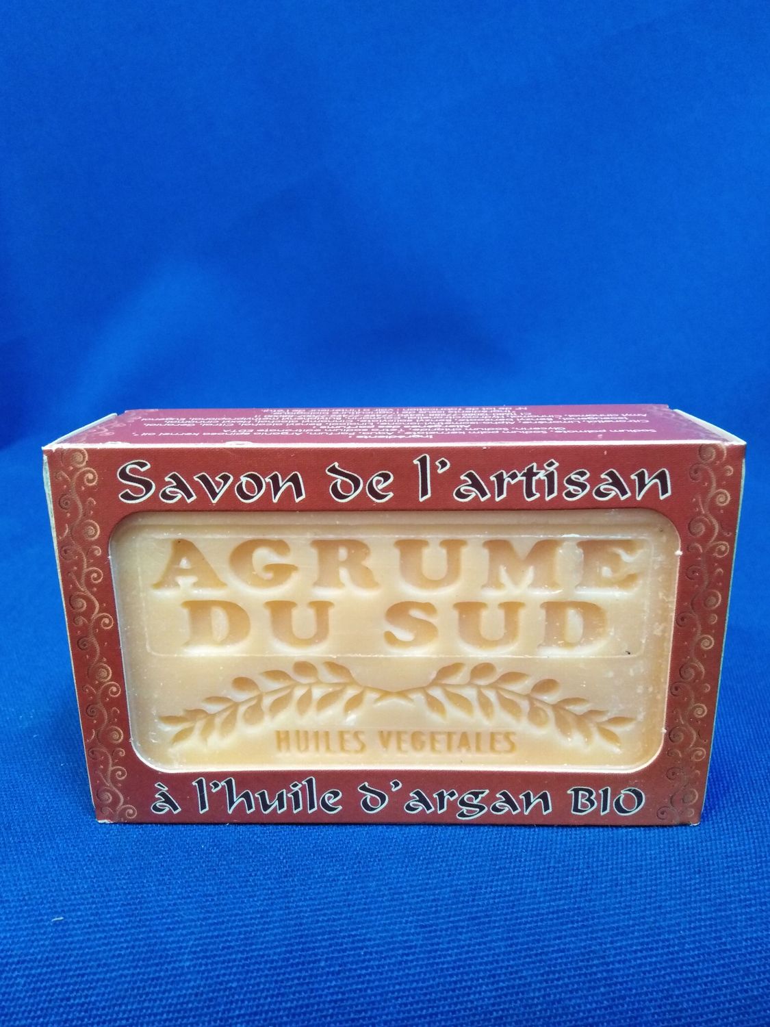 Savon parfumé agrume du Sud (argan)