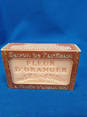 Savon parfumé à la fleur d'oranger (argan)