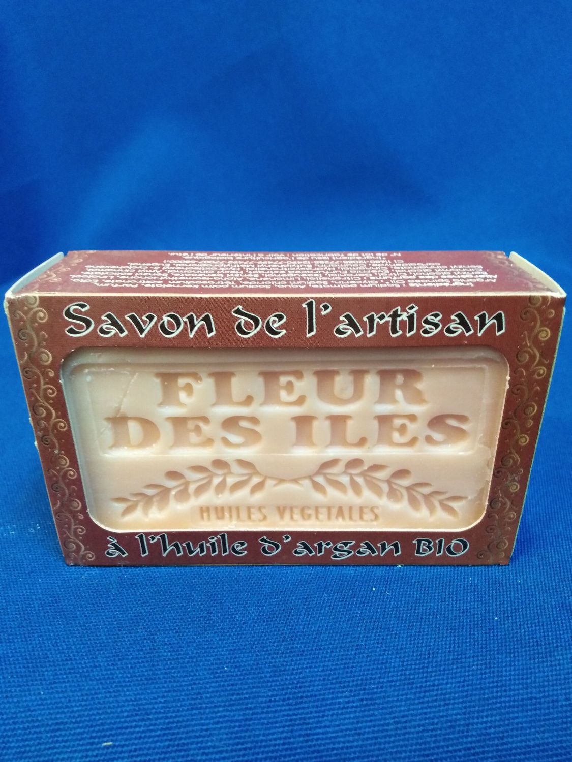 Savon parfumé à la fleur des îles (argan)