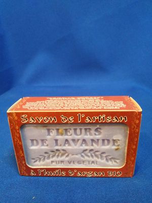 Savon parfumé aux fleurs de lavande (argan)