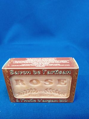 Savon parfumé à la rose (argan)