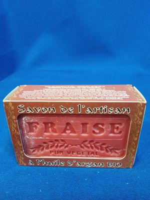 Savon parfumé à la fraise (argan)
