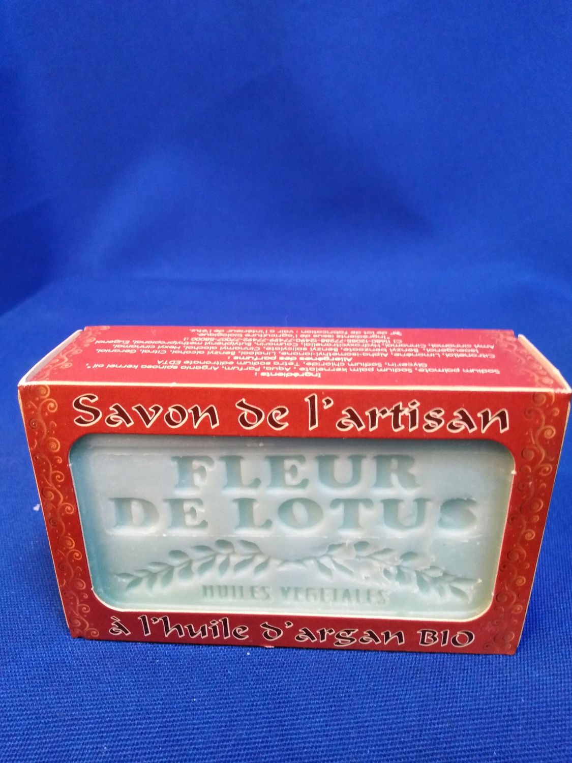 Savon parfumé à la fleur de lotus (argan)