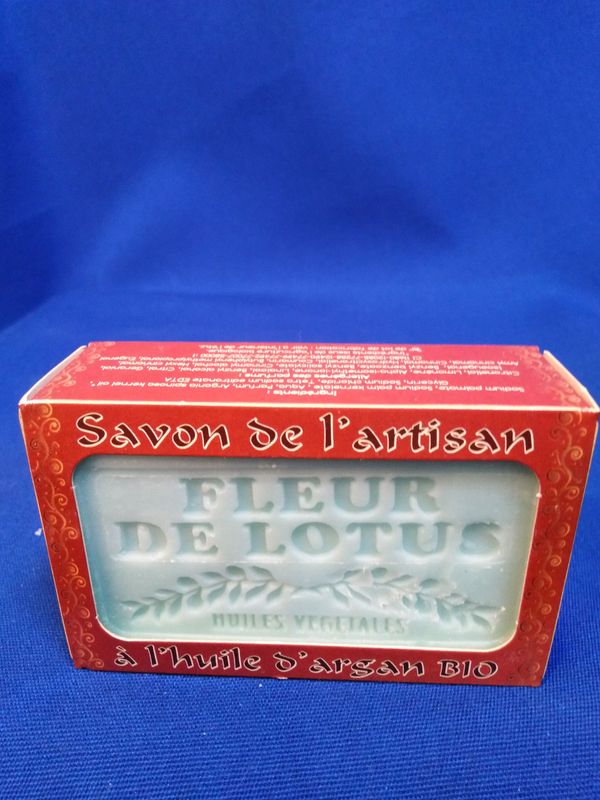 Savon parfumé à la fleur de lotus (argan)