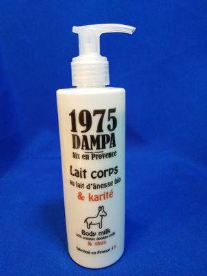 Lait corporel au lait d'ânesse et au karité