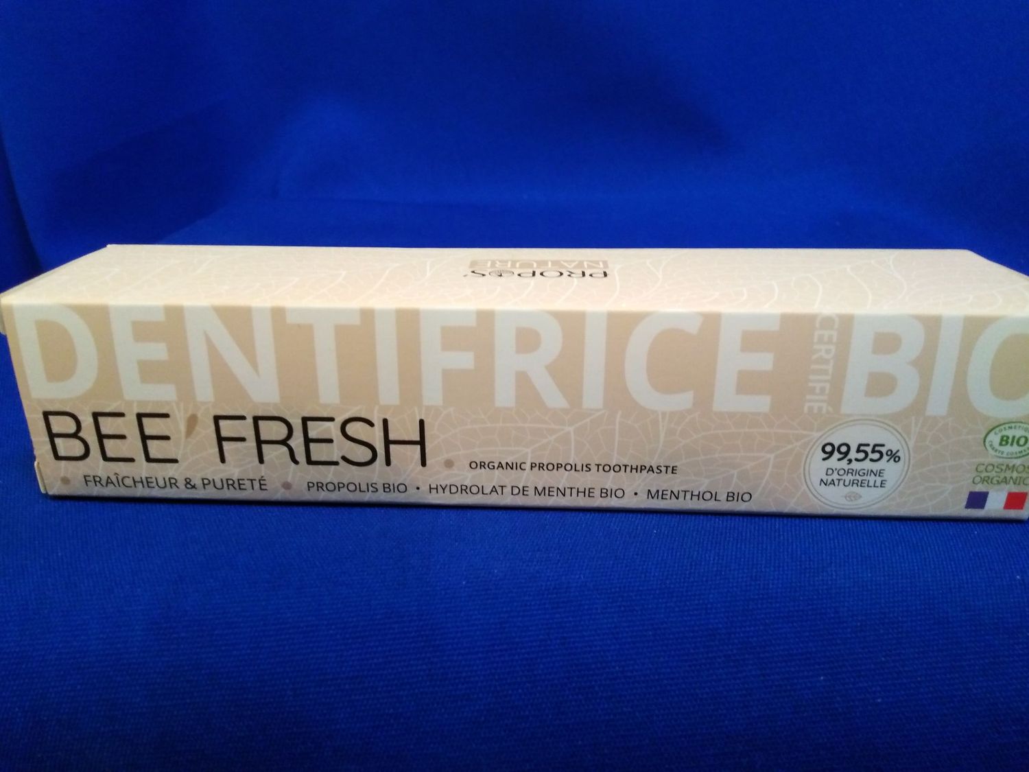 Dentifrice propolis et menthol BIO