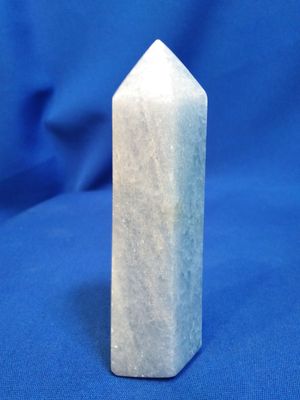 Pointe calcite bleue