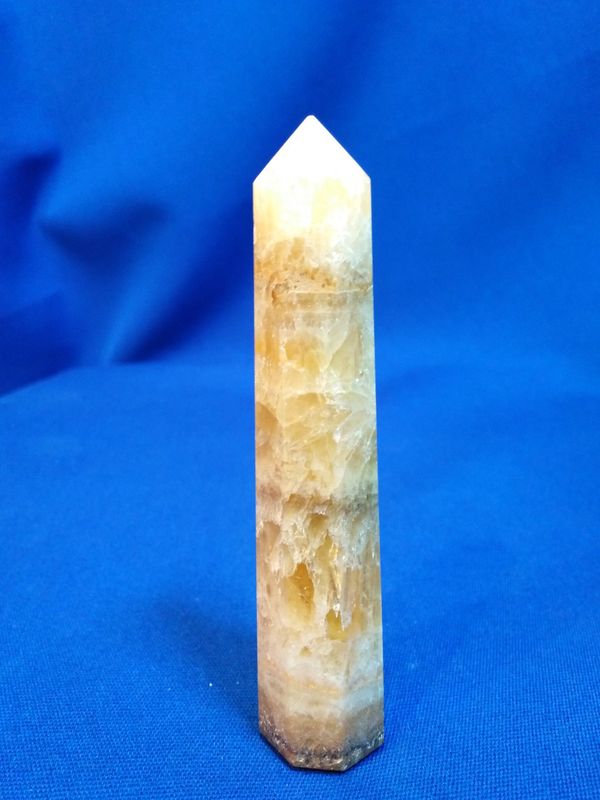 Pointe calcite jaune