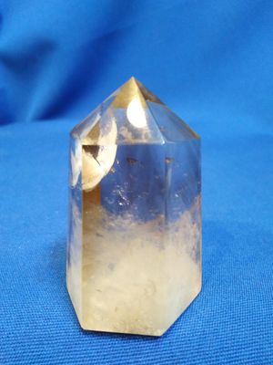 Pointe de quartz et quartz fumé
