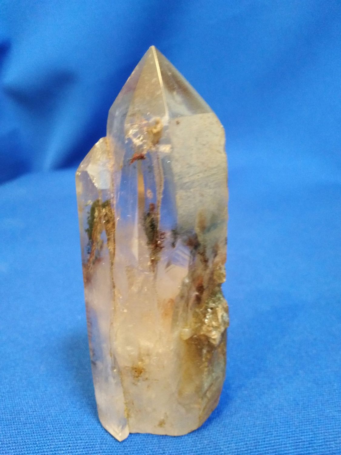 Pointe quartz jumeau