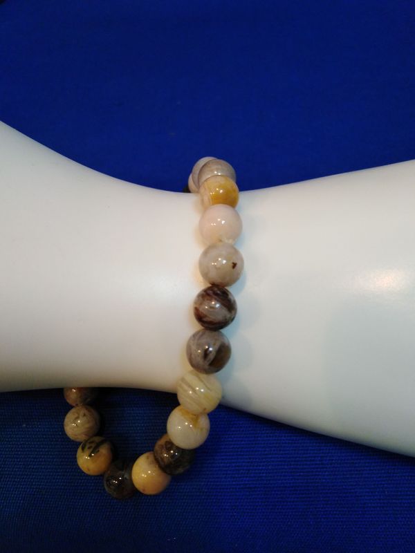 Bracelet homme agate crazy lace