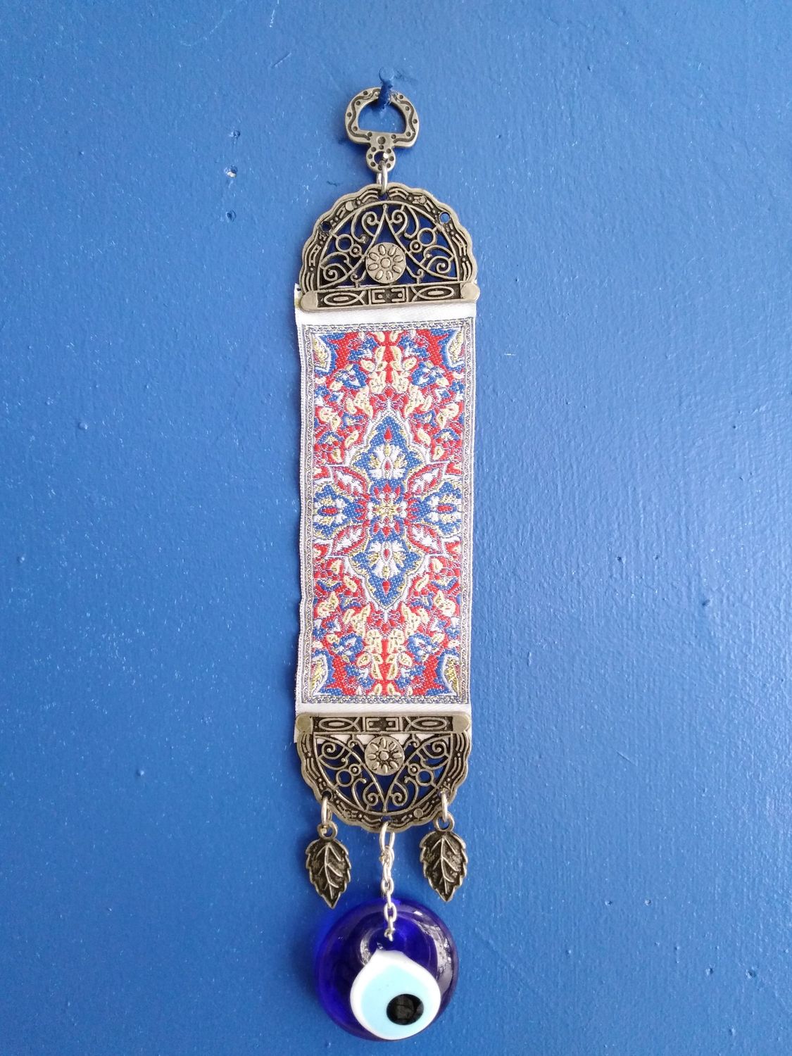 Amulette oeil turc en tapis