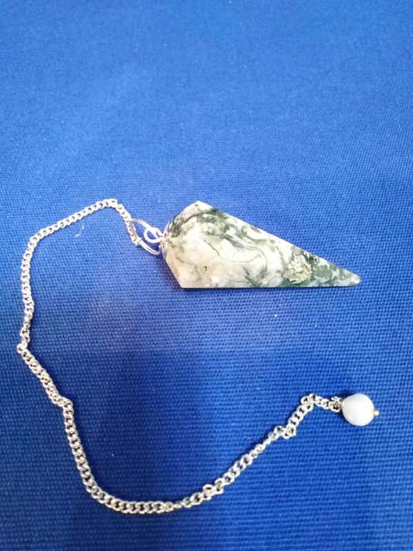 Pendule agate arbre
