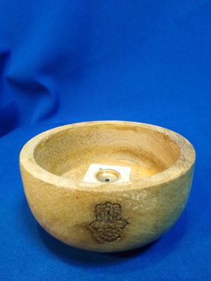 Porte encens bol motif main de Fatma