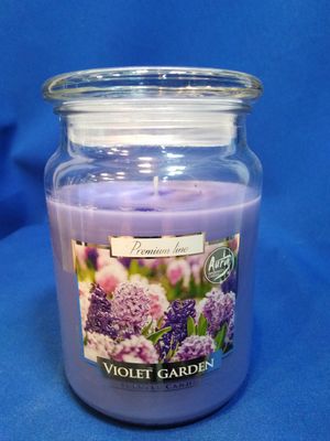 Bougie parfumée violet garden