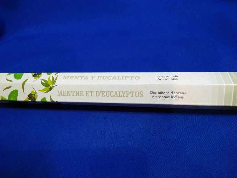 Bâtons d'encens menthe eucalyptus