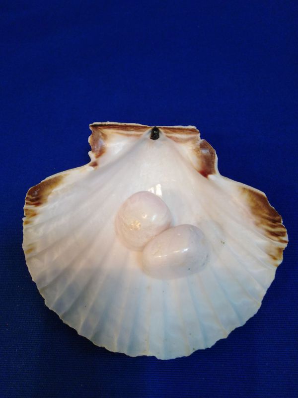 Manganocalcite en pierre roulée