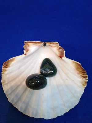 Agate mousse en pierre roulée