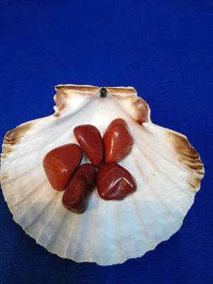 Jaspe rouge en pierre roulée