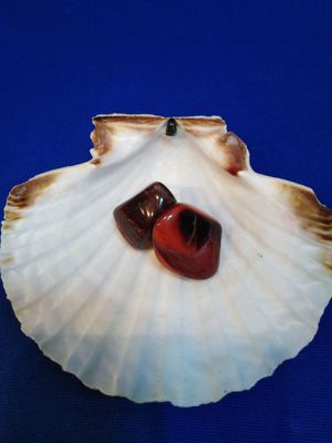 Oeil de taureau en pierre roulée
