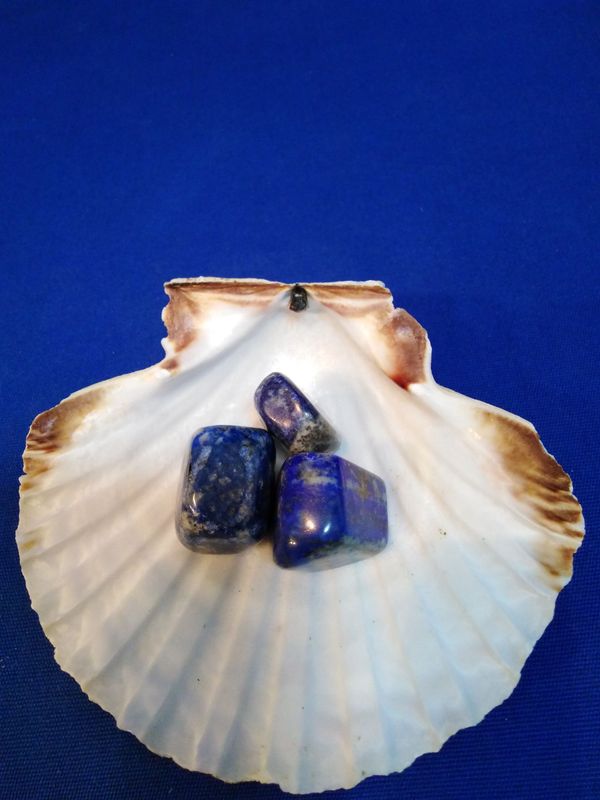 Lapis lazuli en pierre roulée (grande taille)