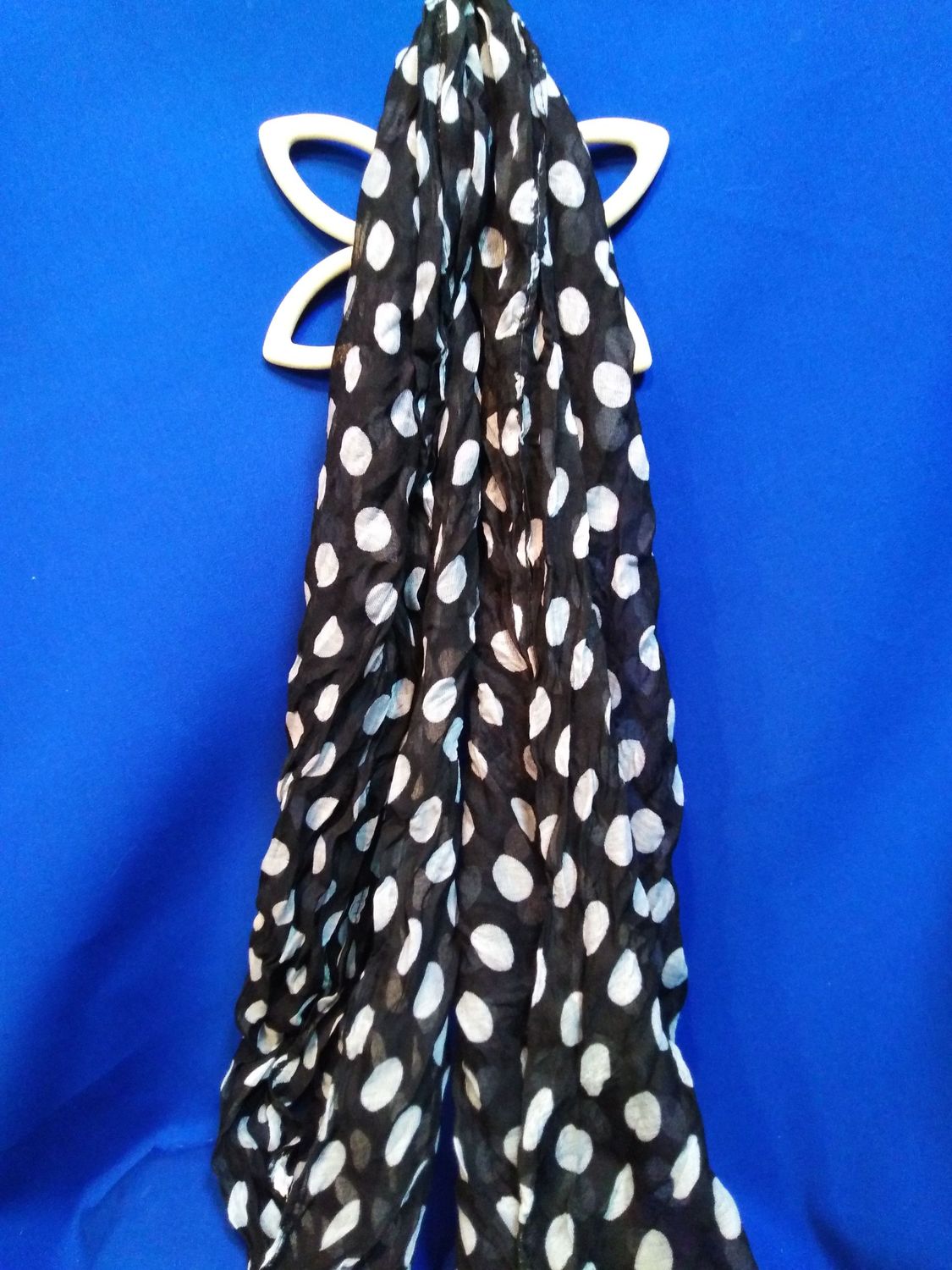Echarpe à pois