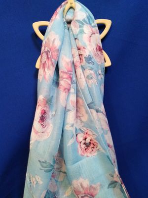 Echarpe fleurs