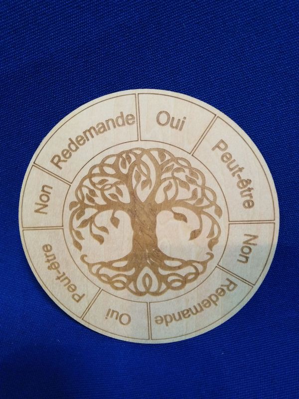 Planche de radiesthésie arbre de vie