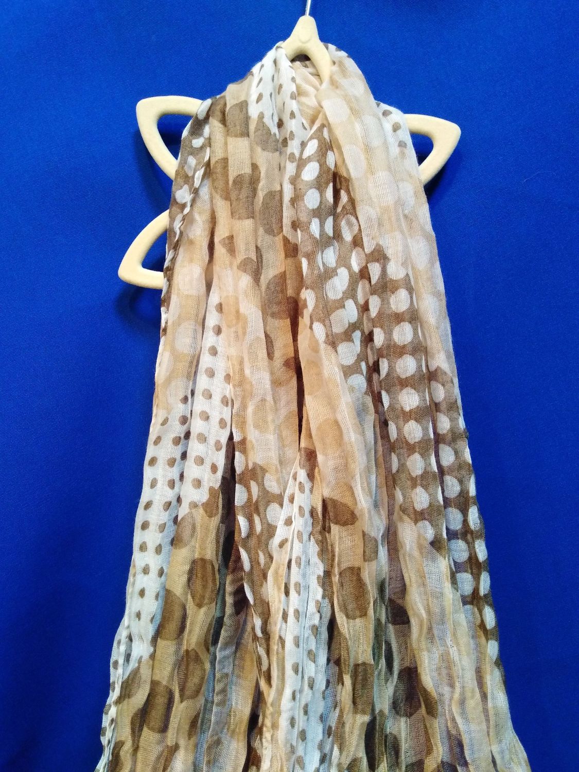 Echarpe à pois