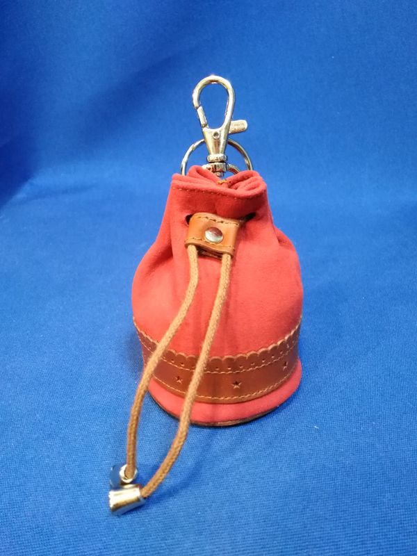 Petite bourse rouge