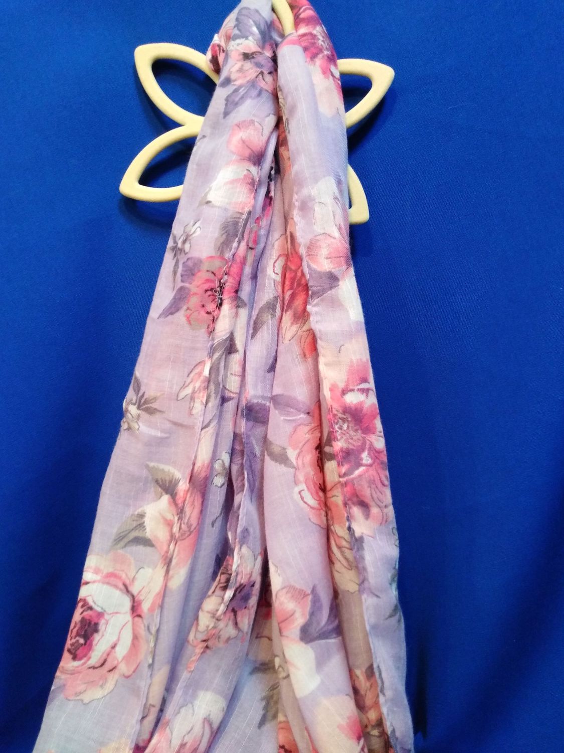 Echarpe fleurs