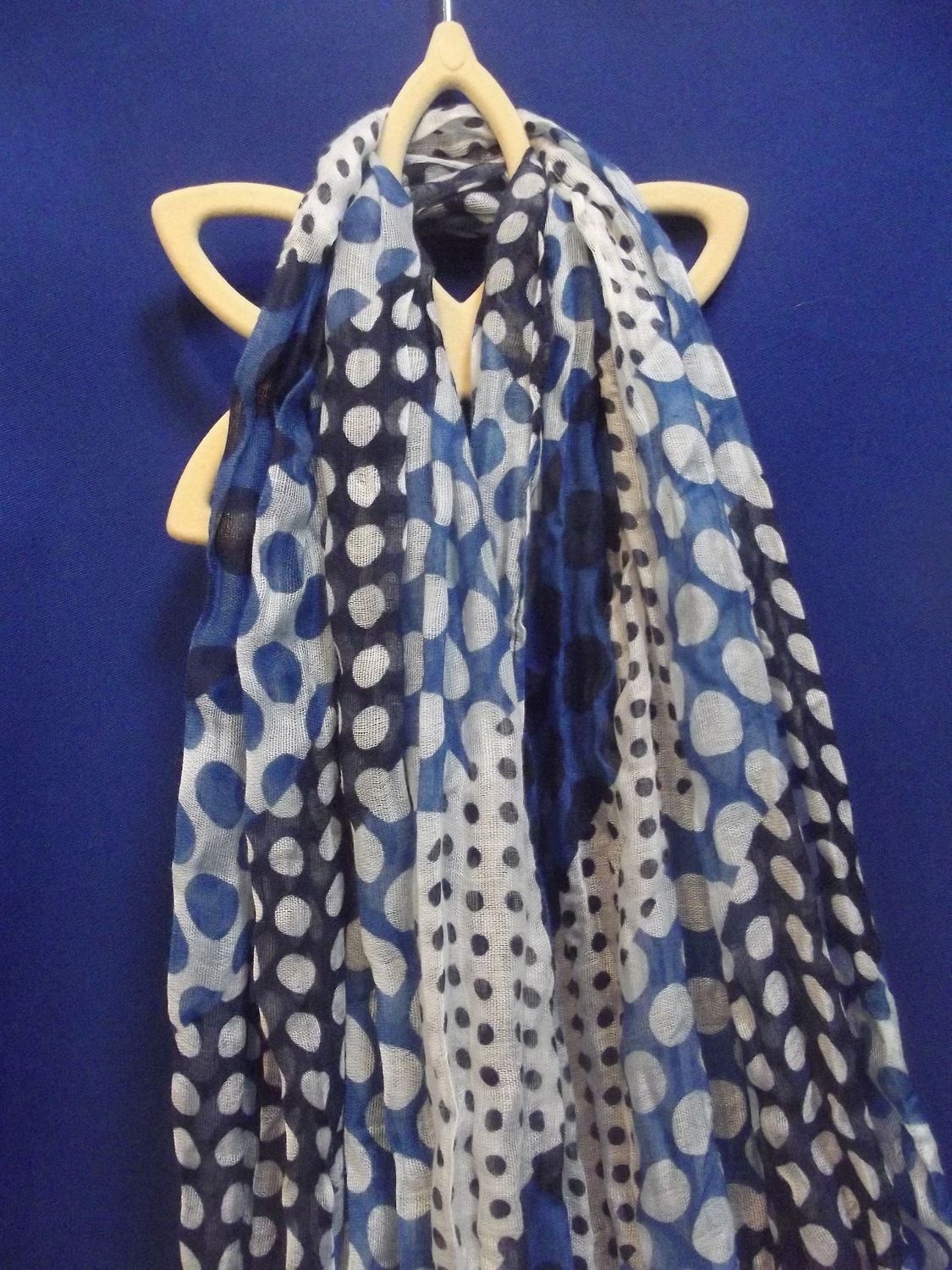 Echarpe à pois