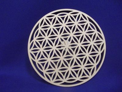 Fleur de vie en bois (15 cm)